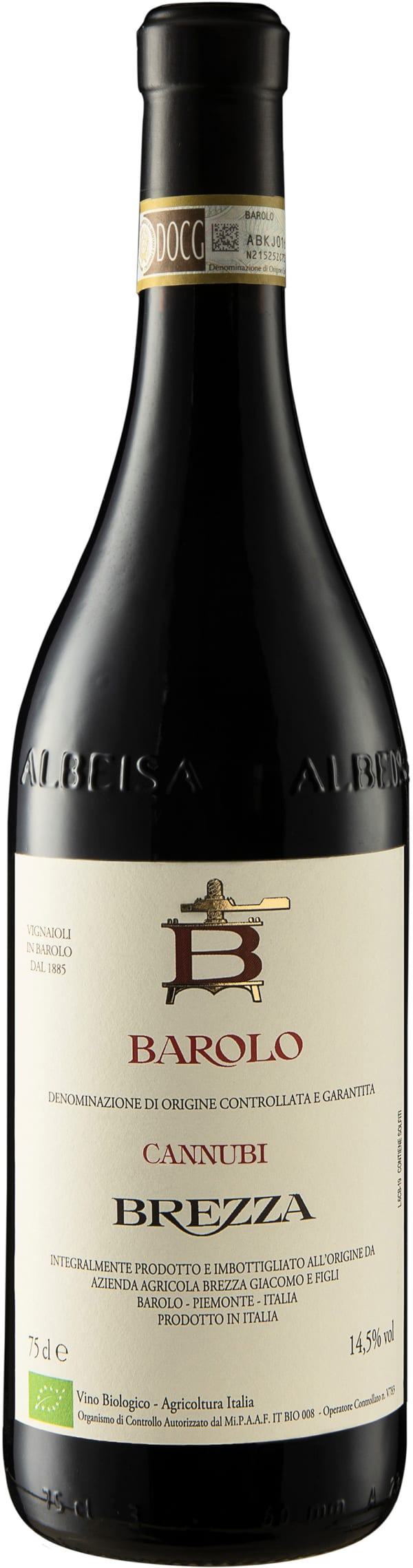 Brezza Barolo Cannubi 2019