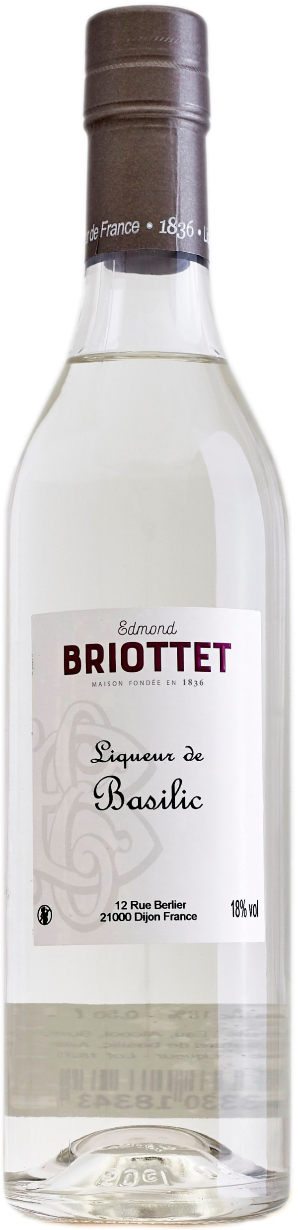 Edmond Briottet Liquer de Basilic