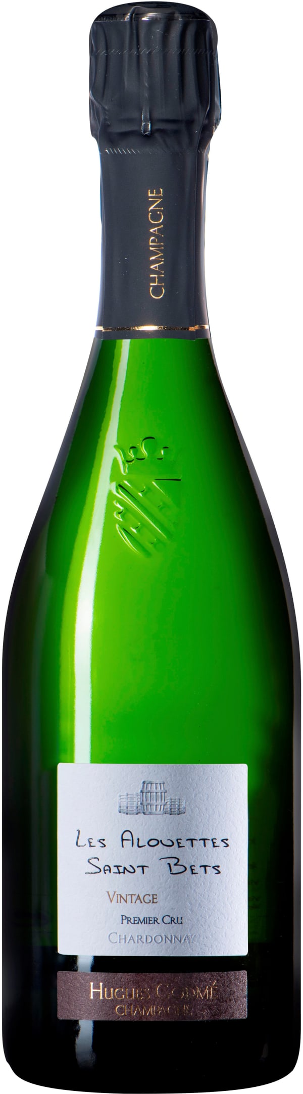 Hugues Godme Les Alouettes Saint Bets Premier Cru Champagne Extra Brut 2010