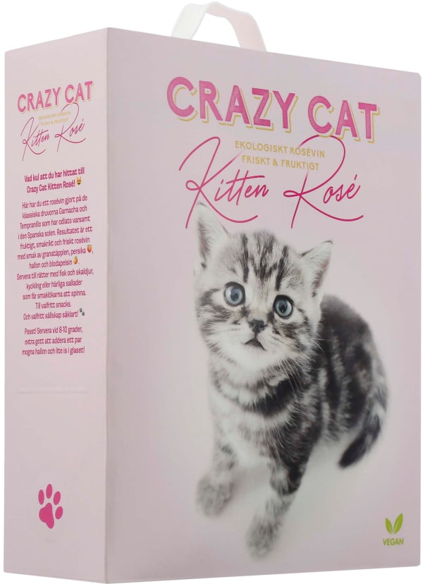 Crazy Cat Kitten Ros Organic 2022 bag in box Alko