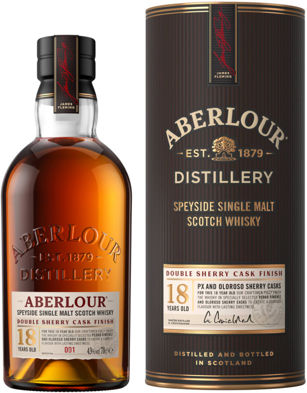 Aberlour 18 Year Old Double Sherry Cask Finish Single Malt