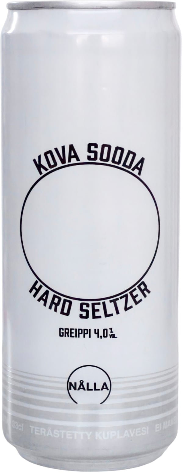 Nålla Kova Sooda Hard Seltzer Greippi tölkki kuva 1/1