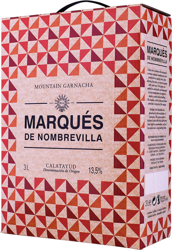 Marqués de Nombrevilla Mountain Garnacha 2023 hanapakkaus