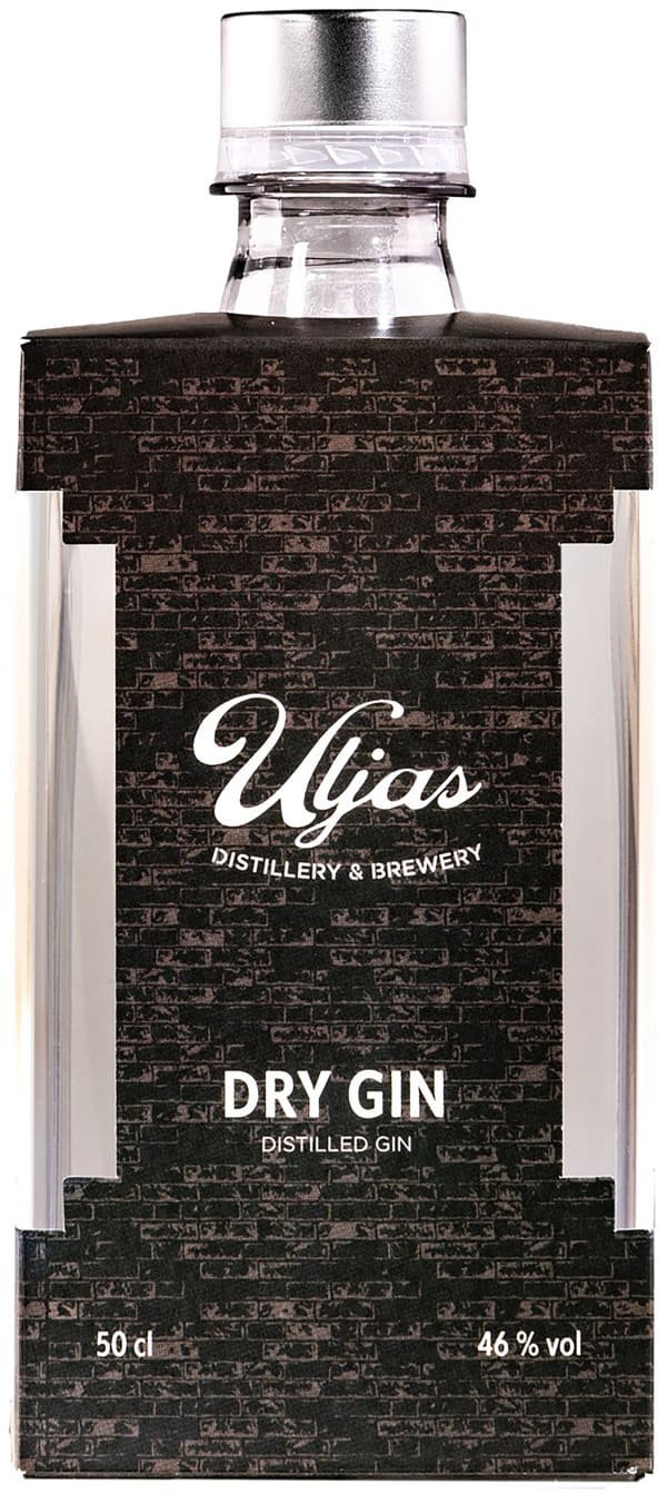 Uljas Dry Gin muovipullo