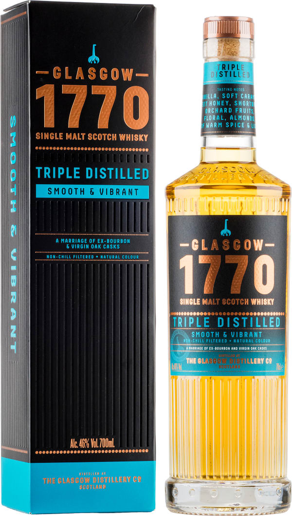 Glasgow 1770 Triple Distilled Single Malt