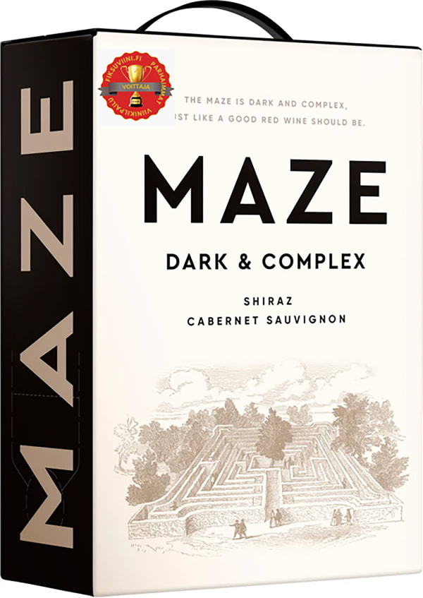 Maze Shiraz Sauvignon 2021 baginbox Alko