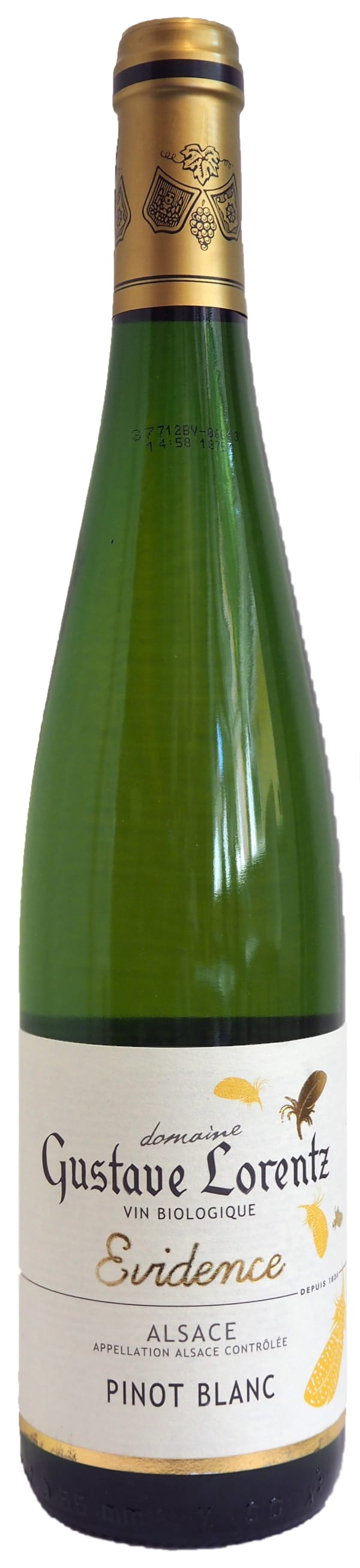 Gustave Lorentz Evidence Pinot Blanc Biologique 2023