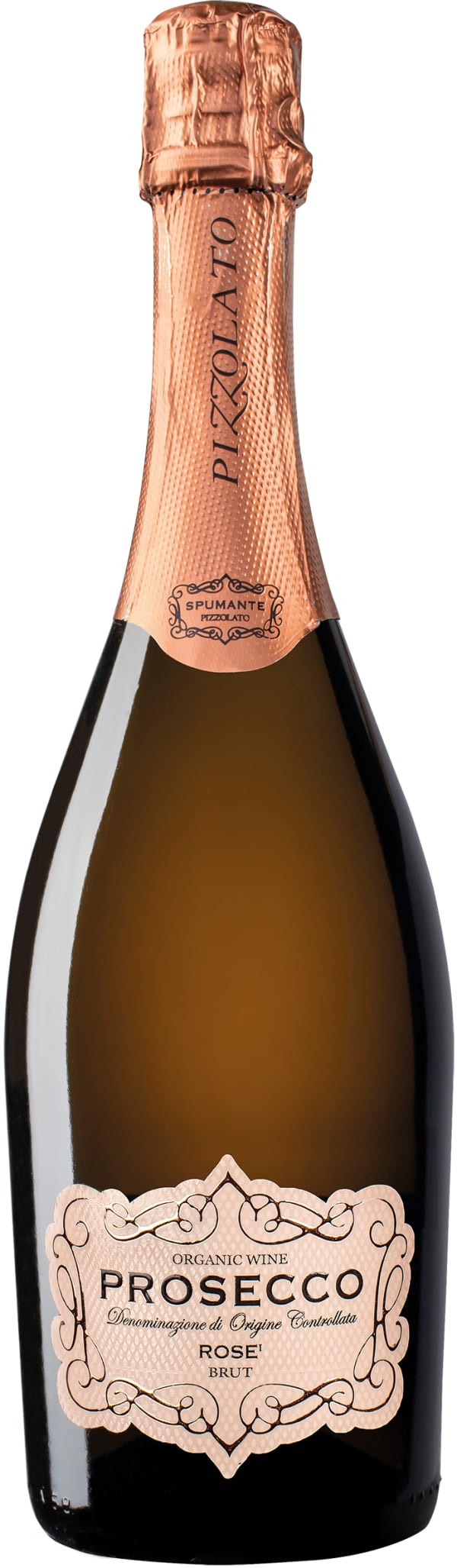 Pizzolato Organic Prosecco Rose Brut 2022