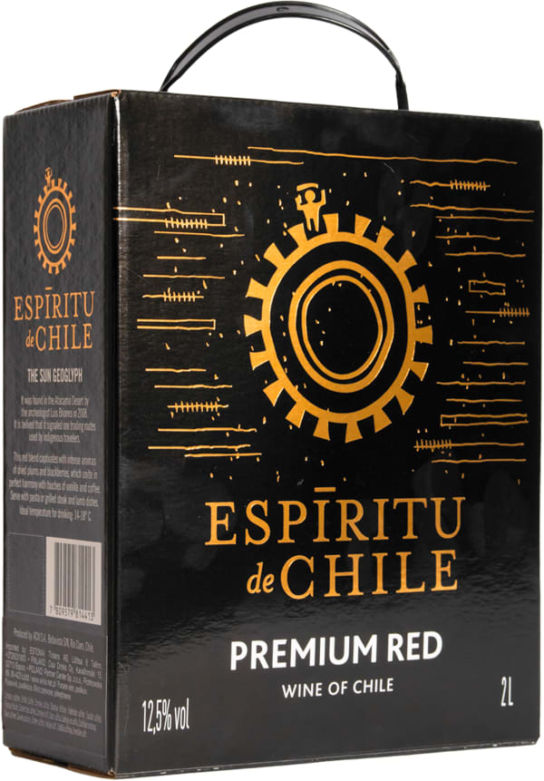 Espíritu de Chile Premium Red hanapakkaus