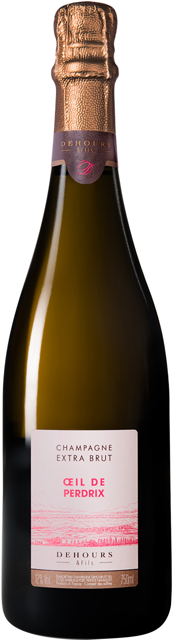 Dehours & Fils Oeil de Perdrix Champagne Extra Brut Alko