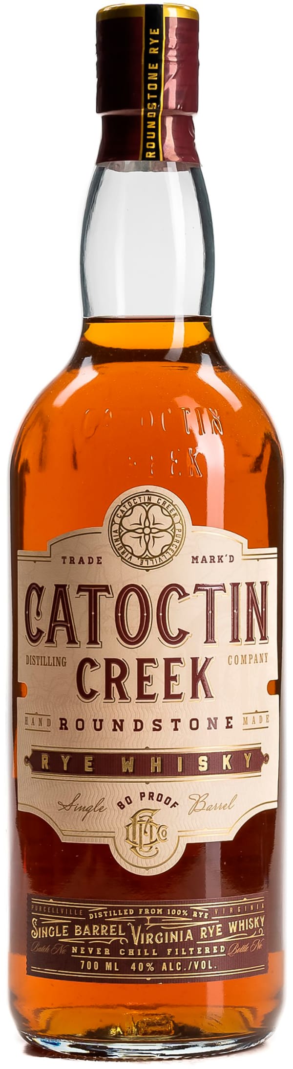 Catoctin Creek Roundstone Rye Single Barrel