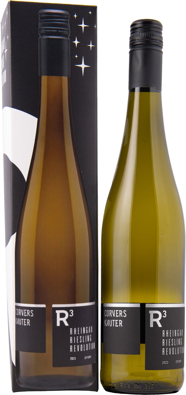 Corvers Kauter R3 Rheingau Riesling Revolution Organic offdry 2023