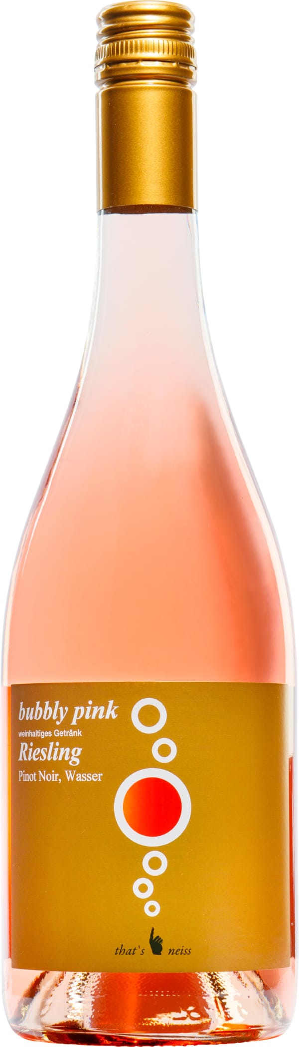 That's Neiss Bubbly Pink Riesling