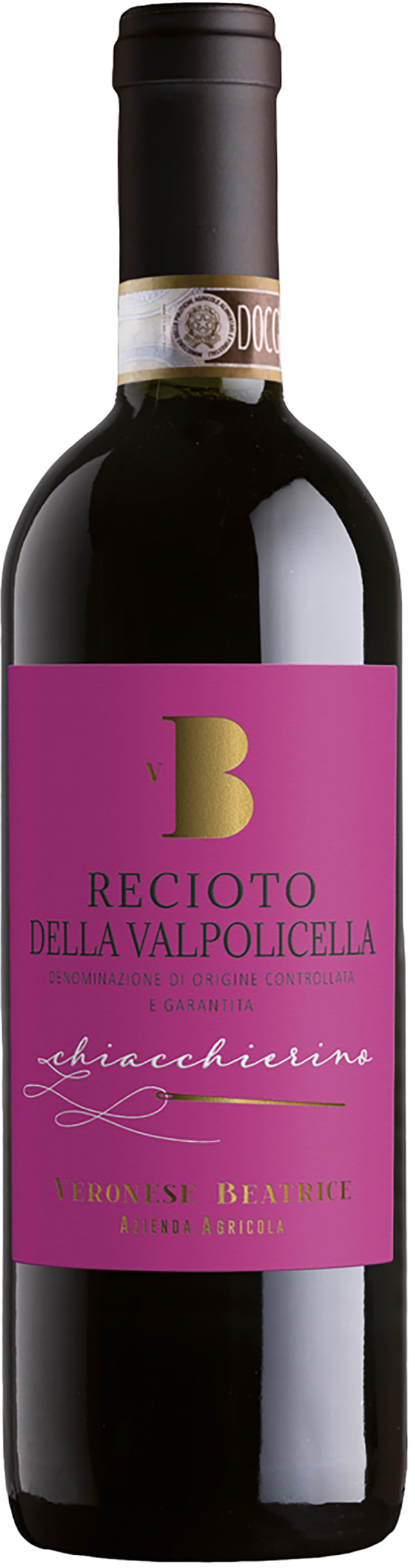 Veronese Beatrice Chiacchierino Recioto Della Valpolicella 2020