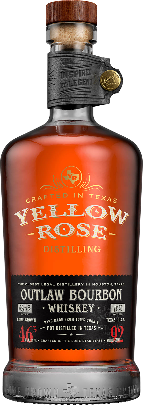 Yellow Rose Outlaw Bourbon