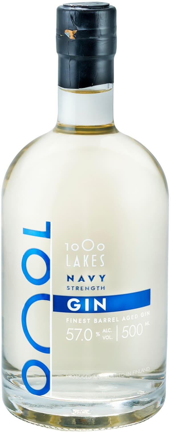 1000 Lakes Barrel Aged Navy Strength Gin