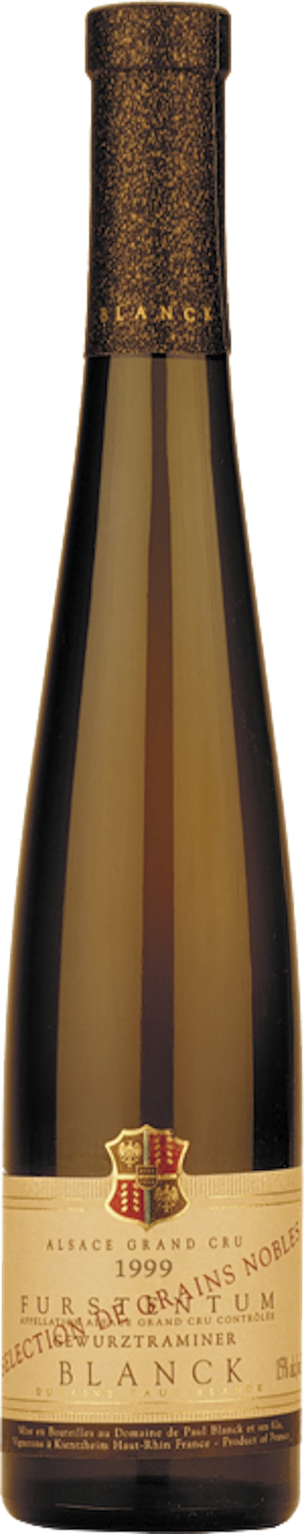 Paul Blanck Gewurztraminer Furstentum Sélection de Grains Nobles Grand Cru 1999