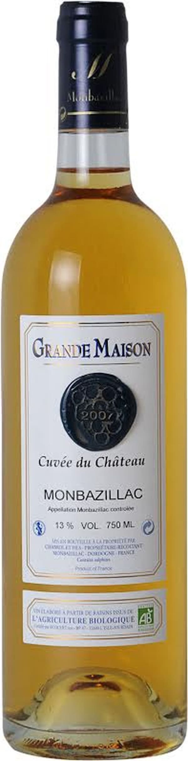 Monbazillac Cuvée du Château 2019