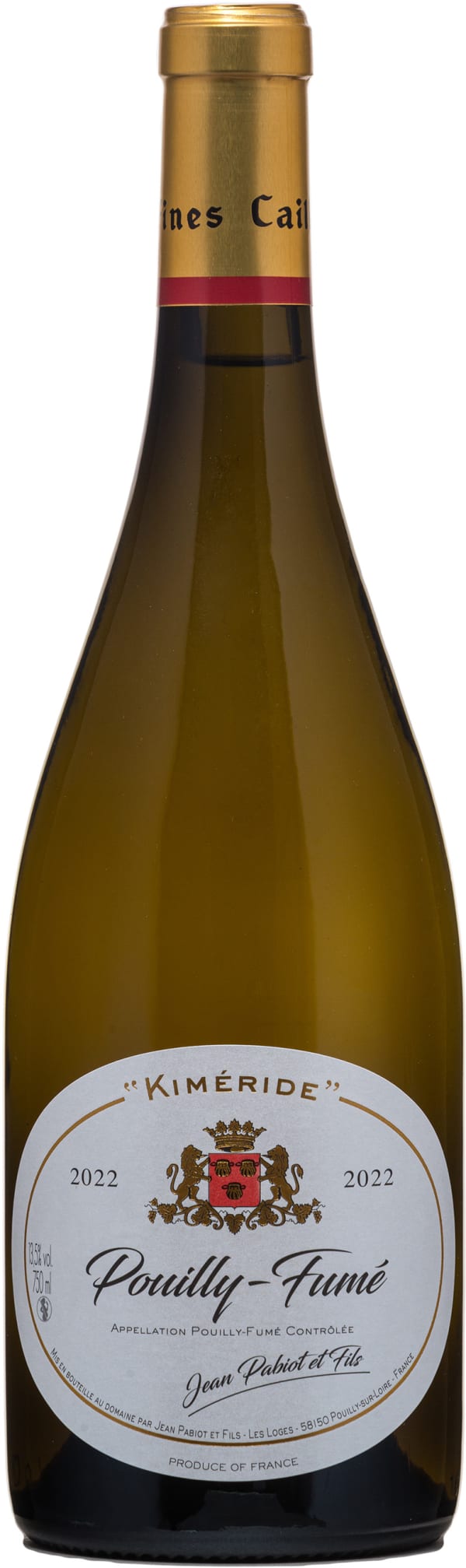 Jean Pabiot et Fils Pouilly-Fumé Kiméride 2022