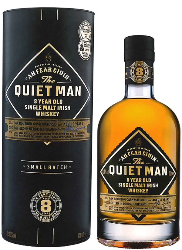 The Quiet Man 8 Year Old Single Malt Whiskey