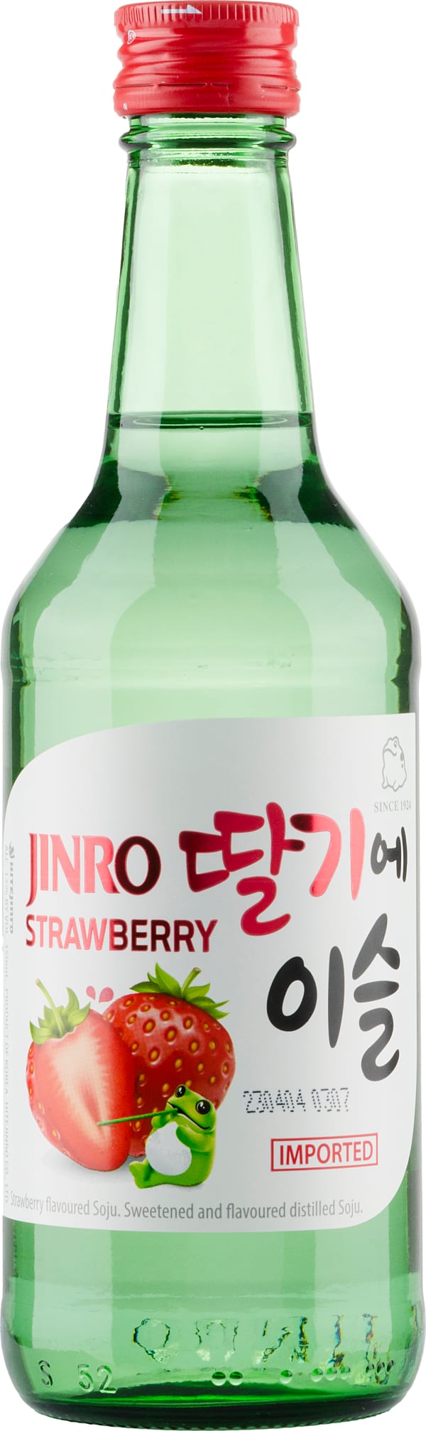 Jinro Strawberry Soju Alko