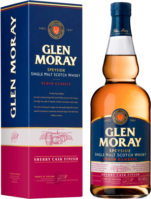 Glen Moray Sherry Cask Finish Single Malt