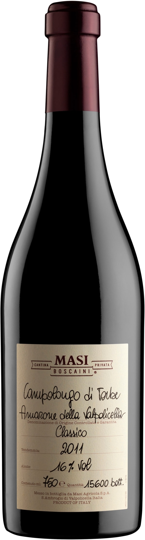 Masi Campolongo di Torbe Amarone della Valpolicella Classico 2013