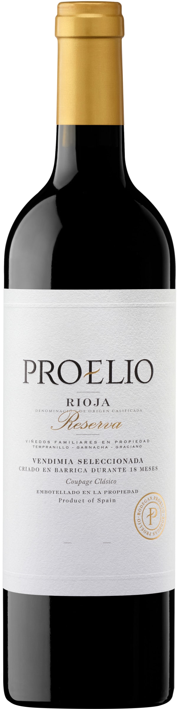 Proelio Reserva Vendimia Seleccionada 2018