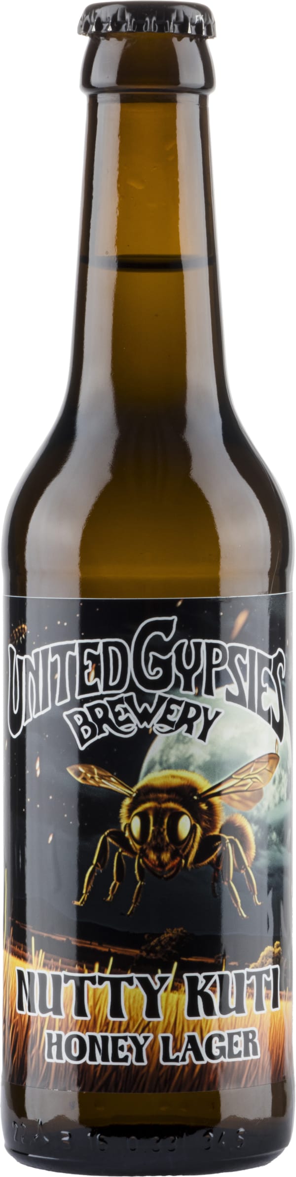 United Gypsies Nutty Kuti Honey Lager