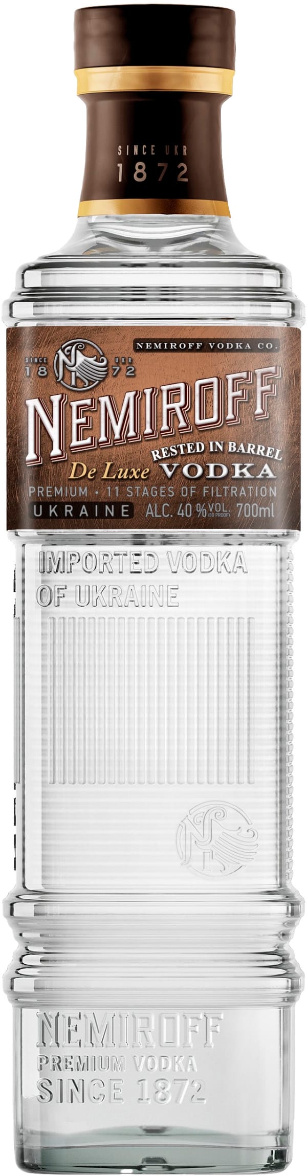 Nemiroff De Luxe Rested in Barrel Vodka