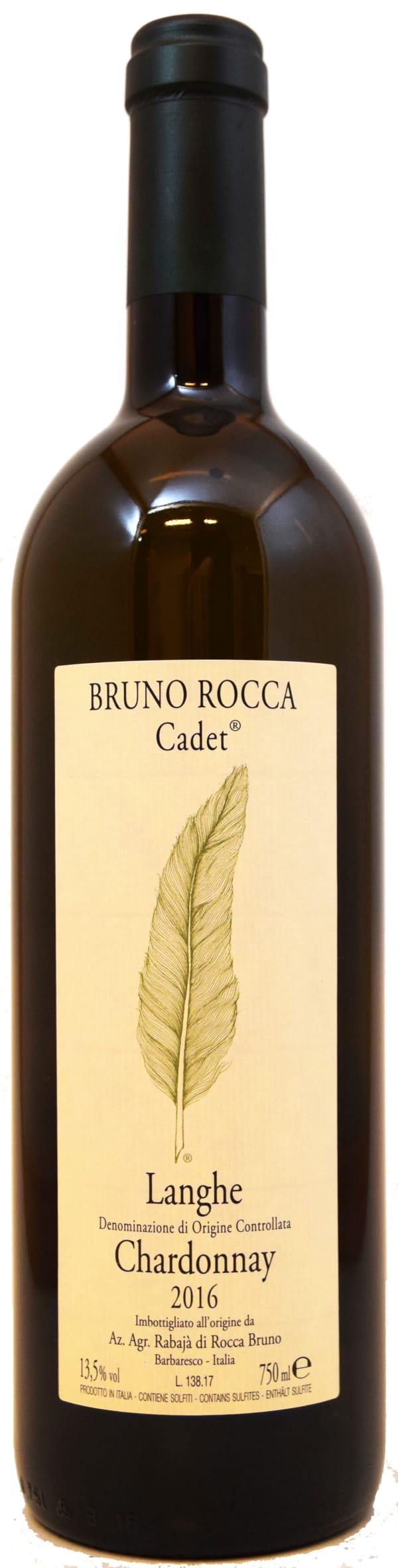 Bruno Rocca Cadet Chardonnay 2019