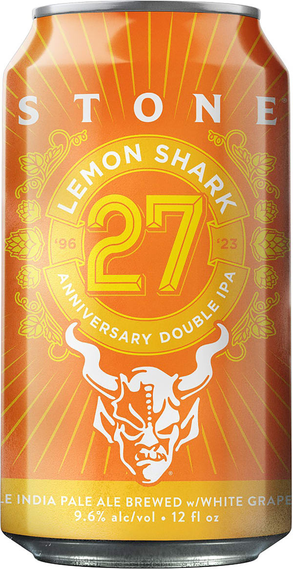 Stone Lemon Shark 27th Anniversary Double IPA tölkki