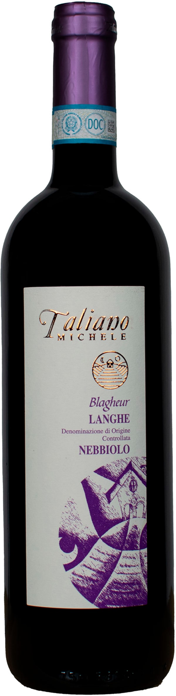 Taliano Michele Blagheur Langhe Nebbiolo 2020 Alko