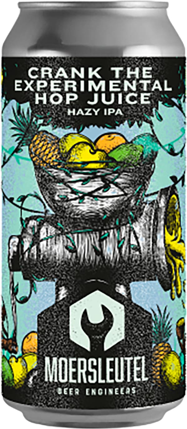Moersleutel Crank the Experimental Hop Juice Hazy IPA tölkki Alko