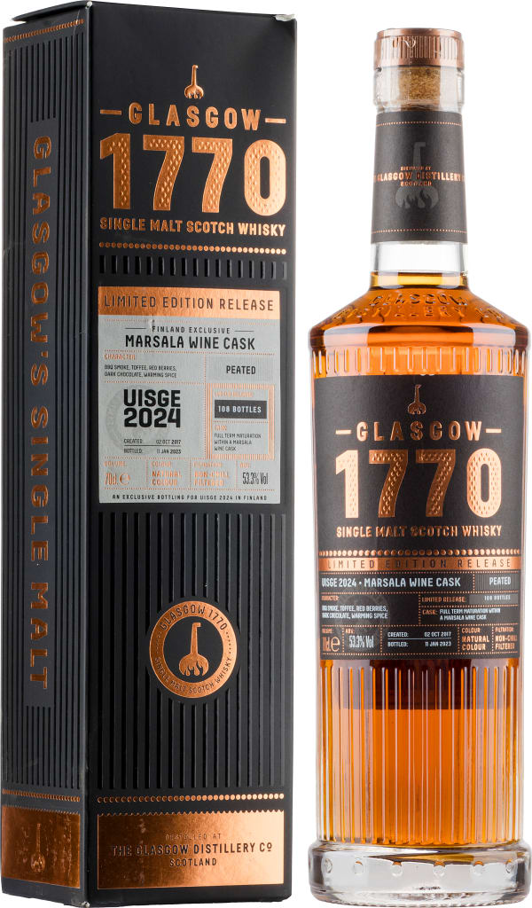 Glasgow 1770 UISGE 2024 Marsala Wine Cask