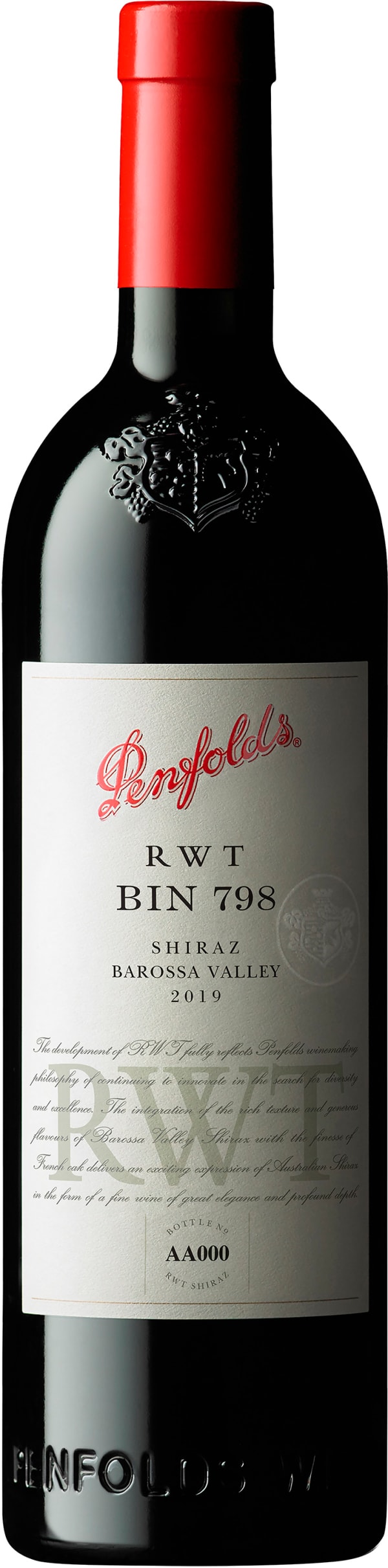 Penfolds RWT Bin 798 2019