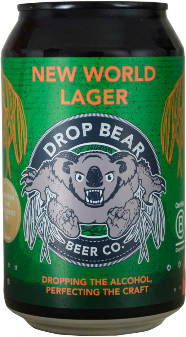 Drop Bear Beer New World Lager tölkki