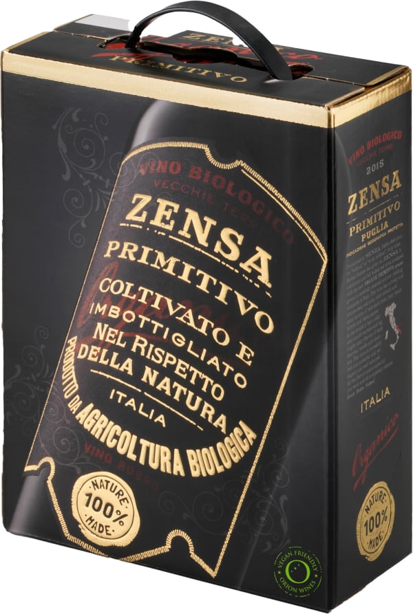 Zensa Primitivo Organico 2022 hanapakkaus