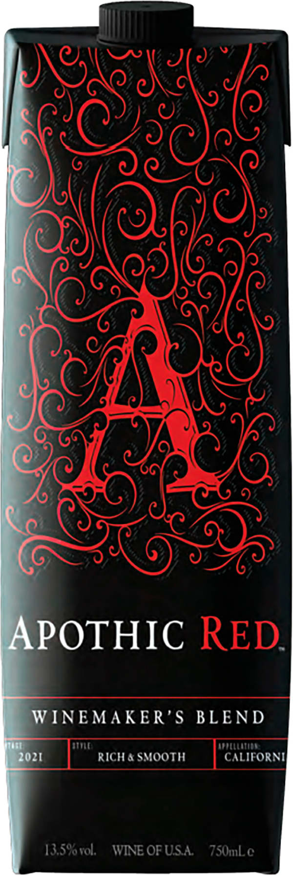 Apothic Red 2021 kartonkitölkki