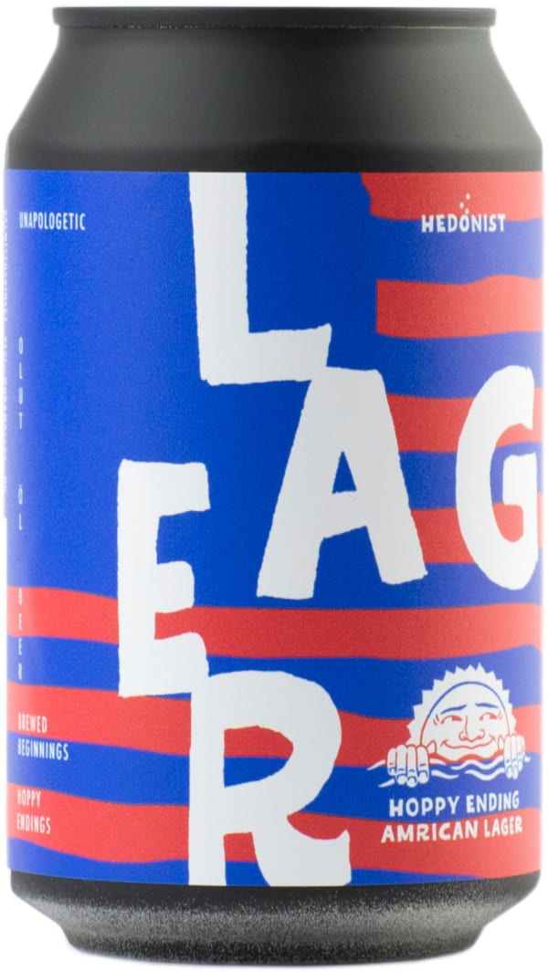 Hedönist Hoppy Ending American Lager tölkki