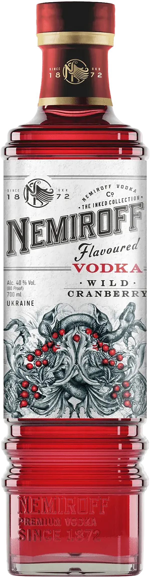 Nemiroff Flavoured Wild Cranberry Vodka