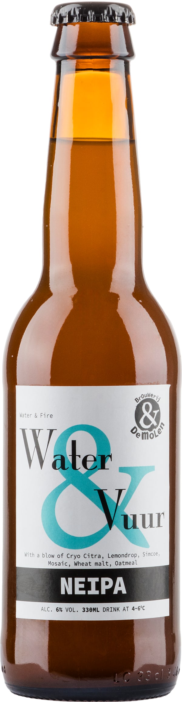 De Molen Water Vuur NEIPA Alko