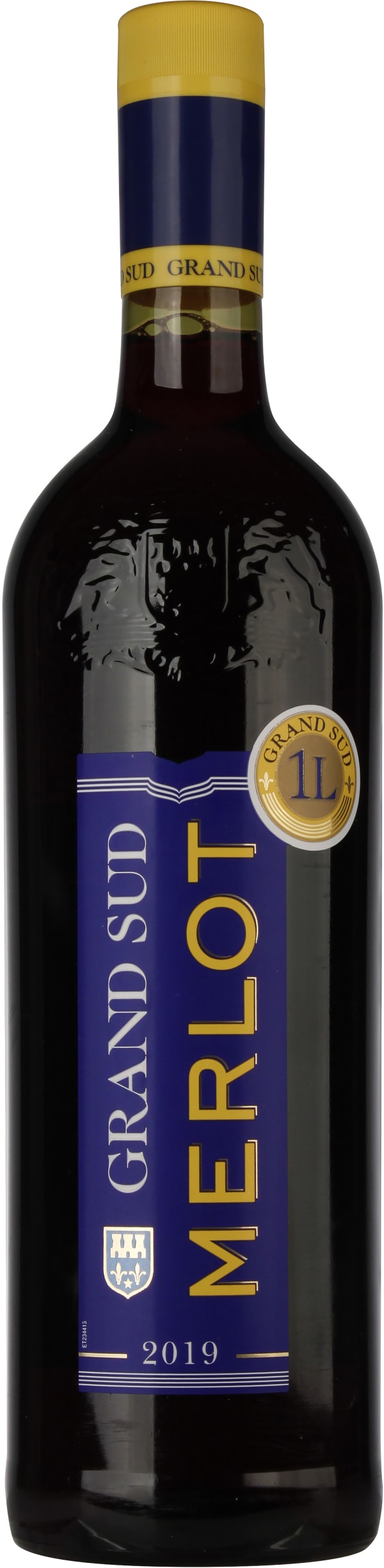 Grand Sud Merlot 2022 muovipullo