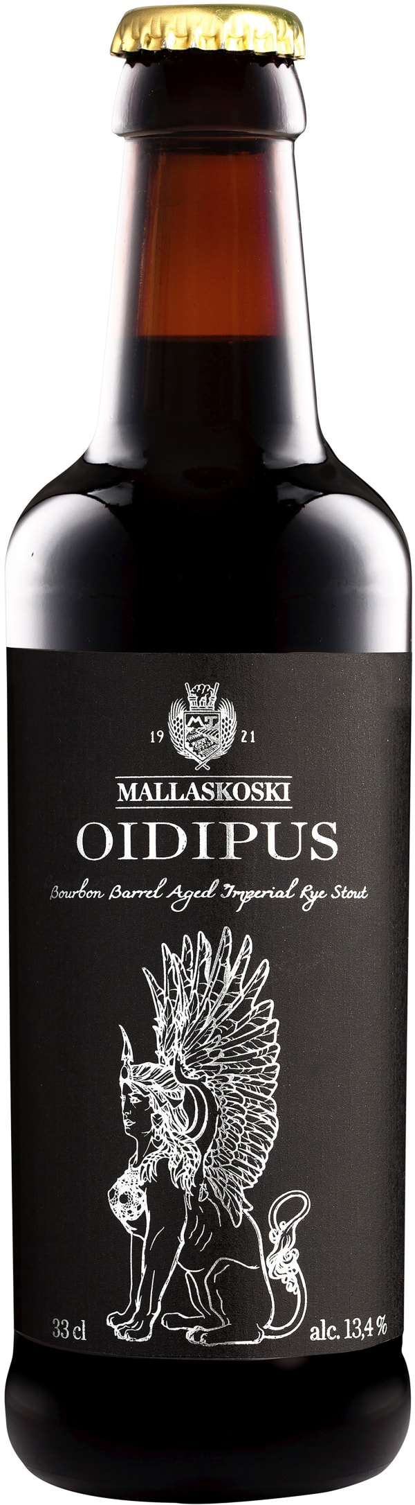 Mallaskoski Oidipus Bourbon Barrel Aged Imperial Rye Stout