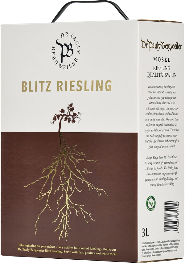 Dr. Pauly-Bergweiler Blitz Riesling 2023 hanapakkaus