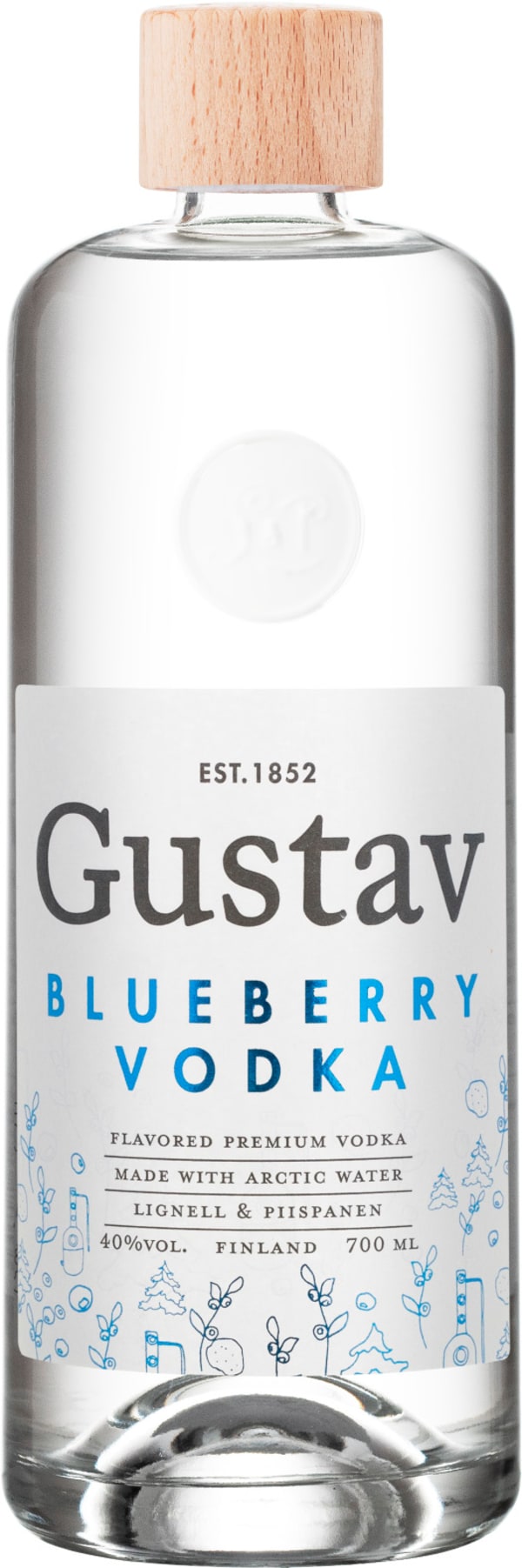 Gustav Blueberry Vodka