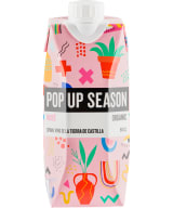 Pop Up Season Organic Rosé 2022 carton package