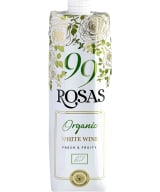 99 Rosas Organic White Wine 2023 carton package