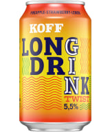 Koff Long Drink Twist Pineapple Strawberry Lemon burk