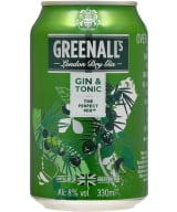 Greenall's London Dry Gin & Tonic can